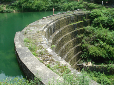 小溪水库大坝