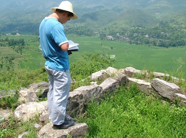 石阡双山水库渠系野外勘测